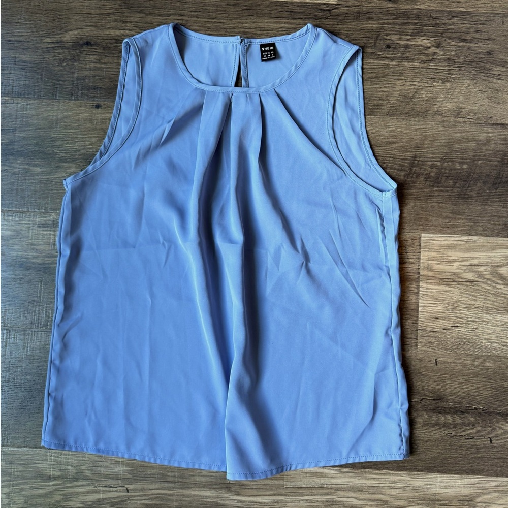 Beautiful powder blue blouse